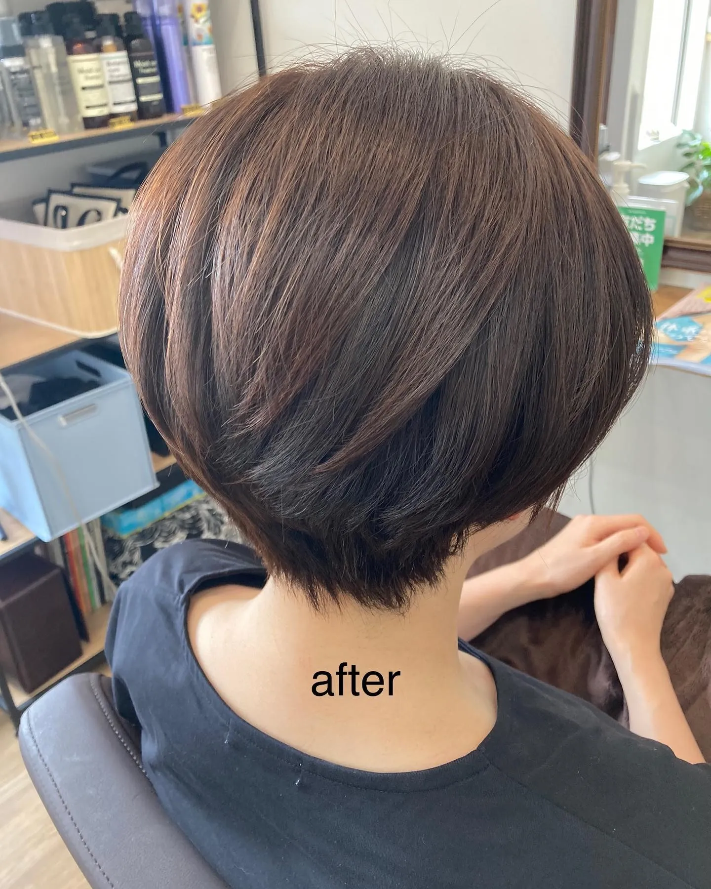 ナチュラルショートボブ✨