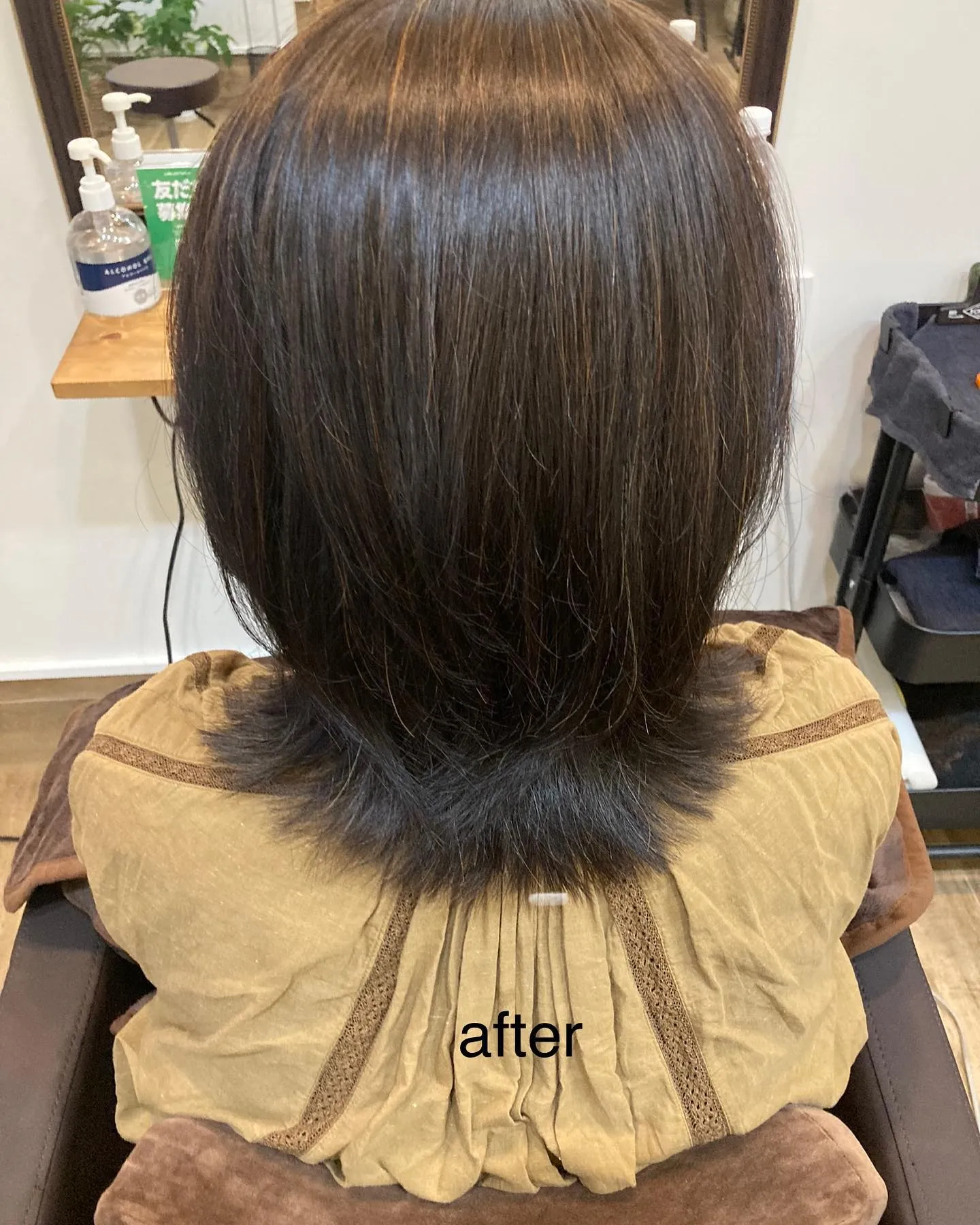 エイジング毛へのナチュラルストレートアプローチ✨