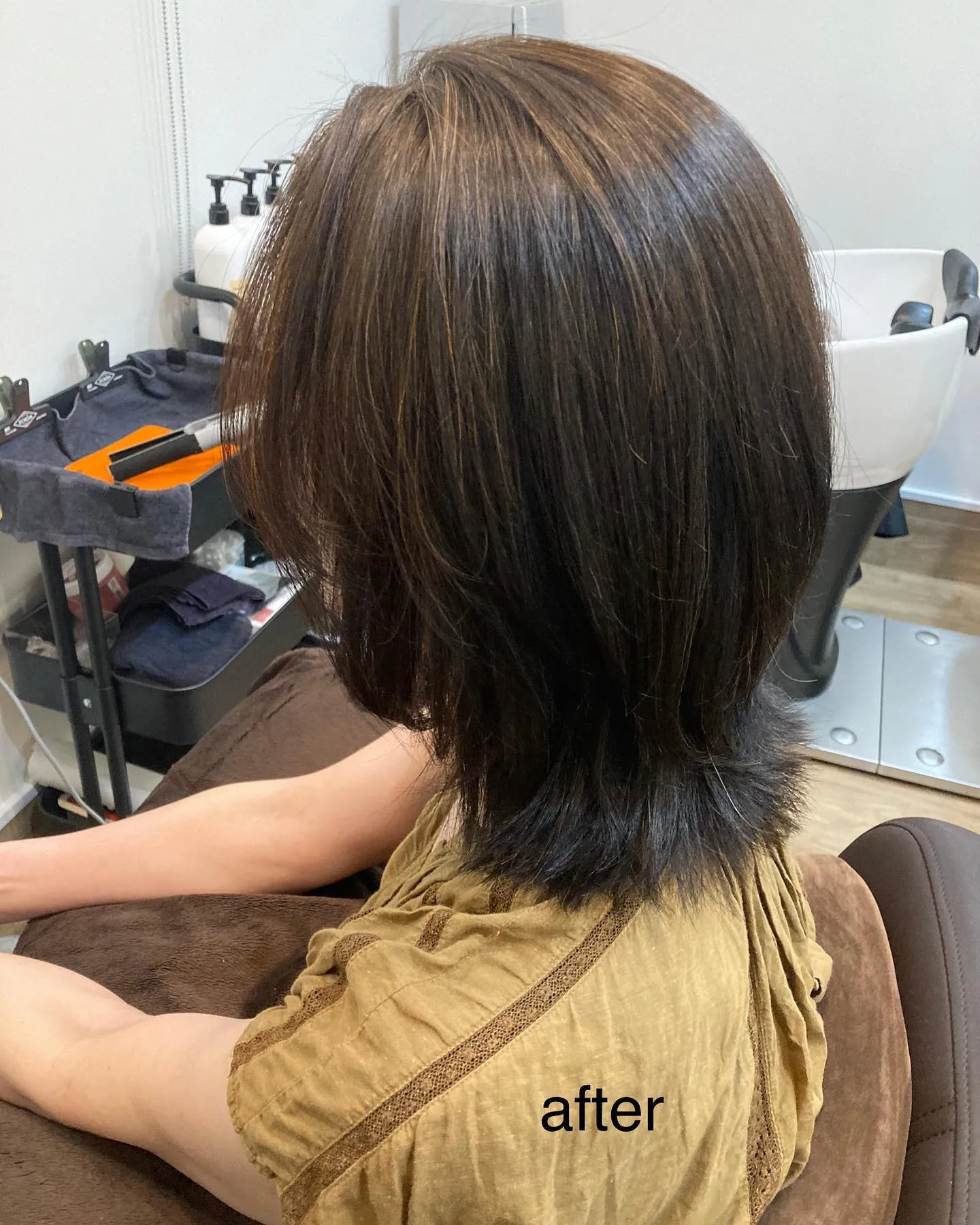 エイジング毛へのナチュラルストレートアプローチ✨