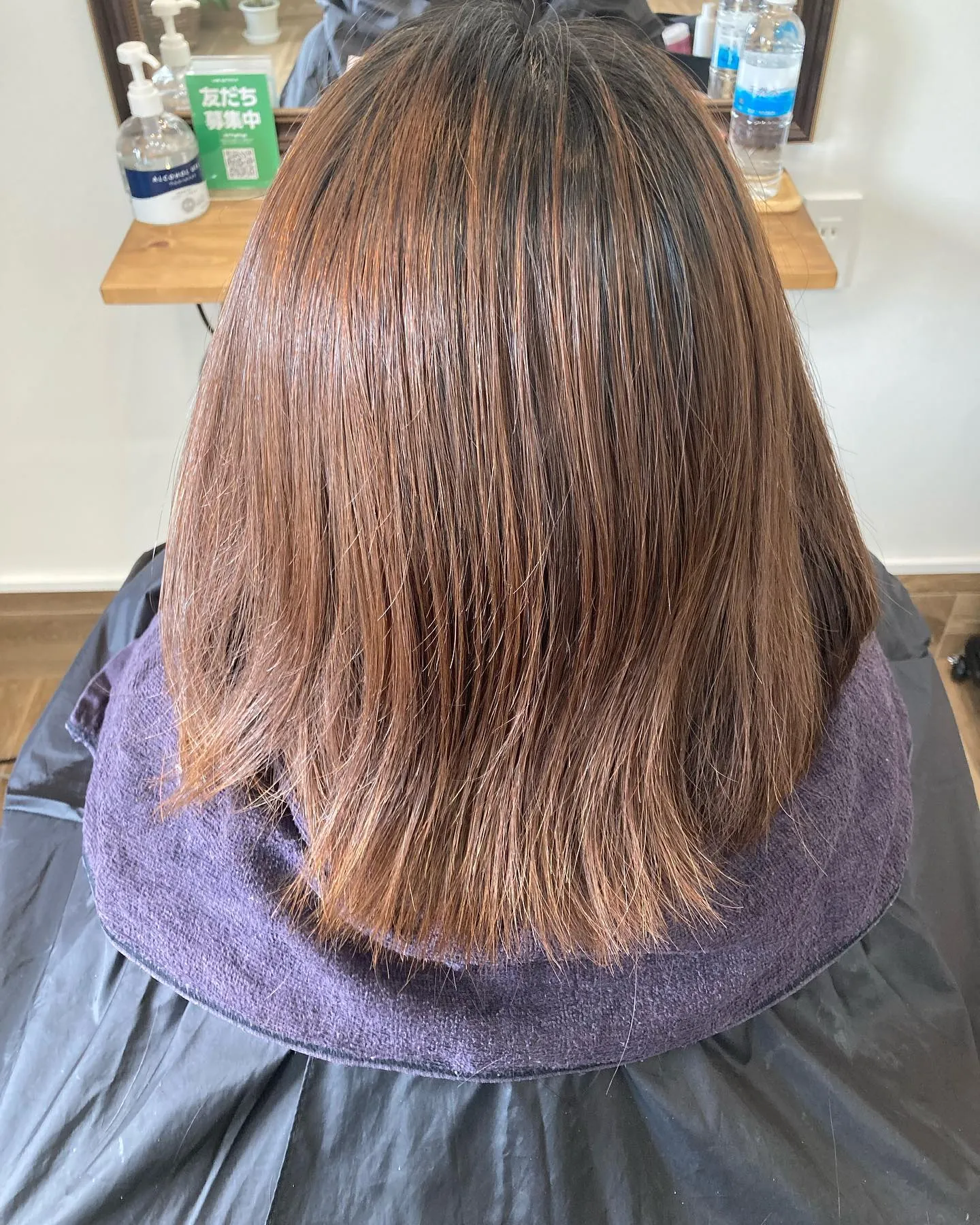 透明感アッシュカラー✨