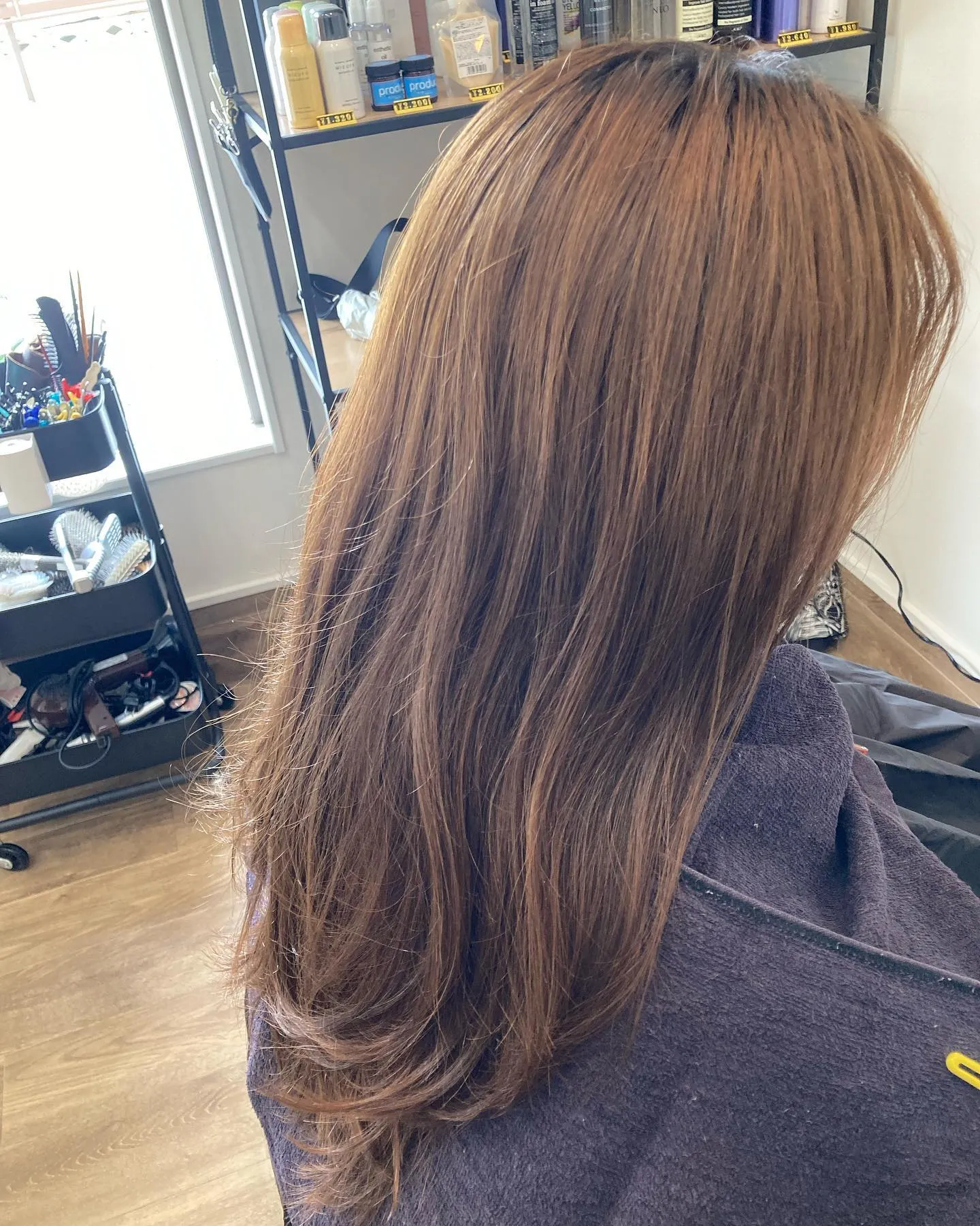 アッシュカラー🩵【メテオカラー】【髪質改善トリートメント】