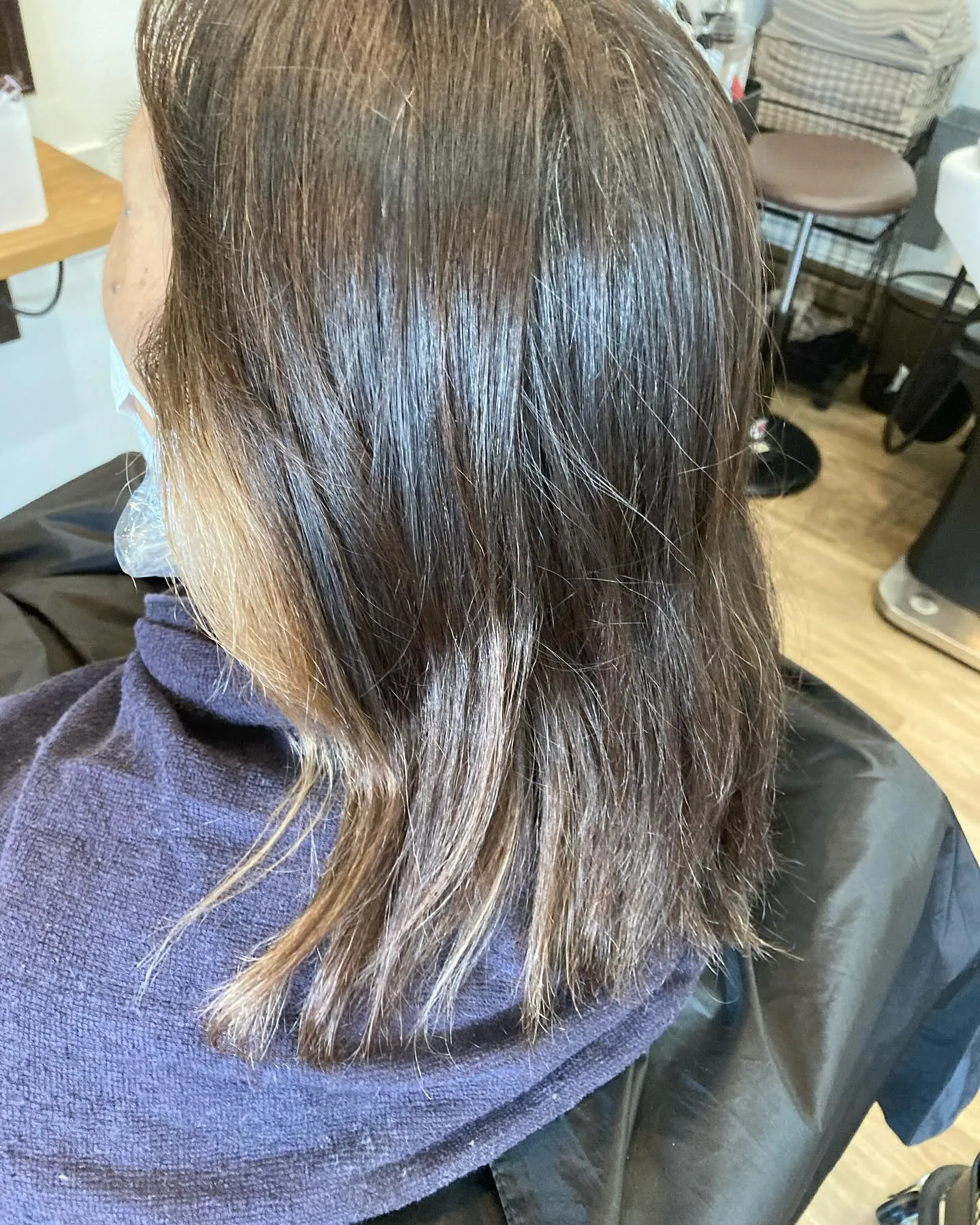 髪質改善✨縮毛矯正+メテオカラー✨✨