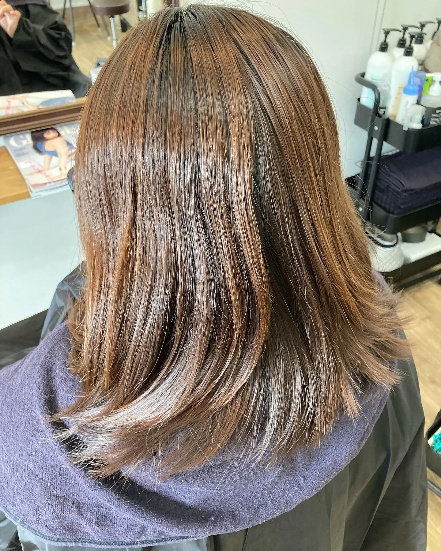 ピンク🩷×バイオレット💜 メテオカラー✨