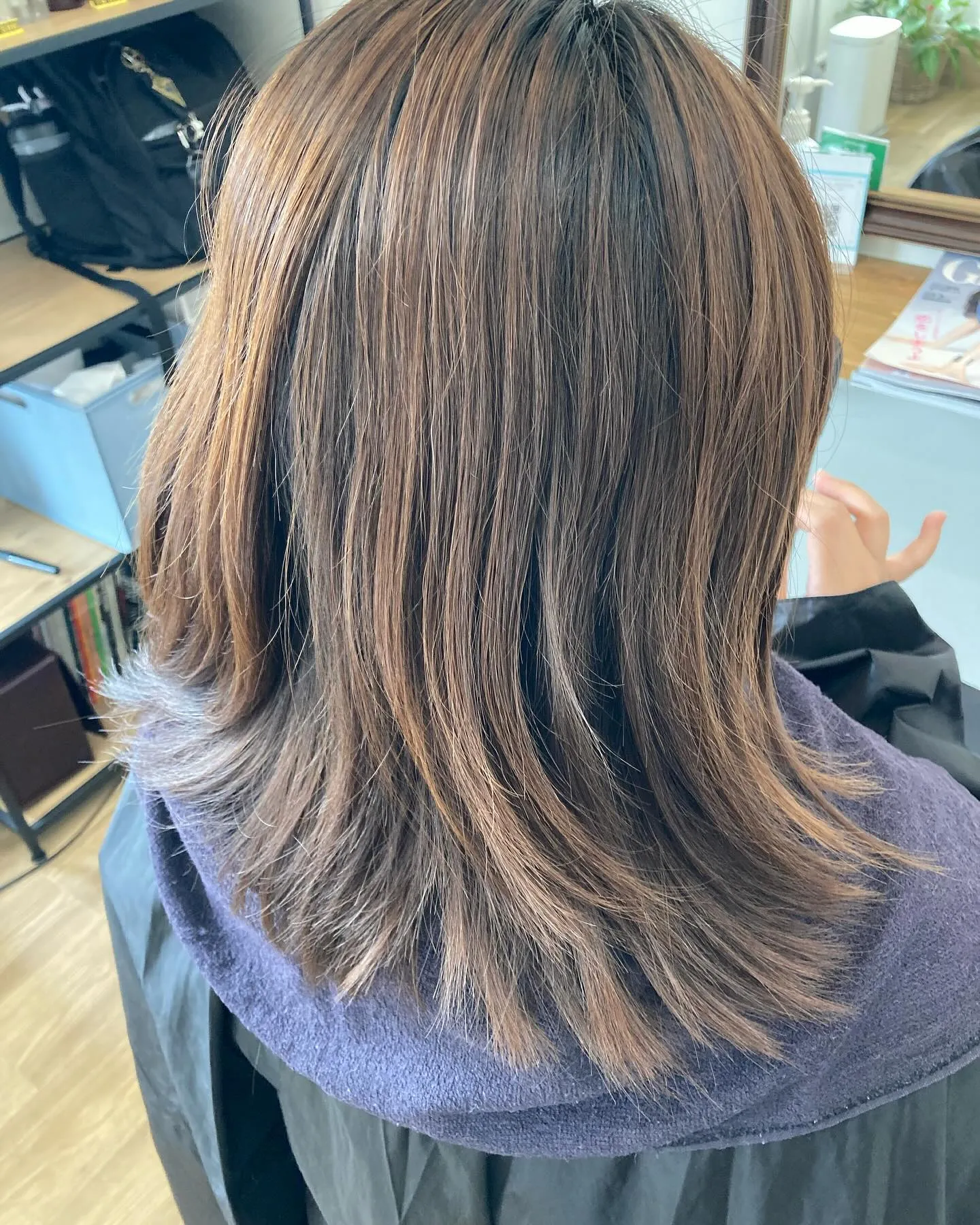 ピンク🩷×バイオレット💜 メテオカラー✨