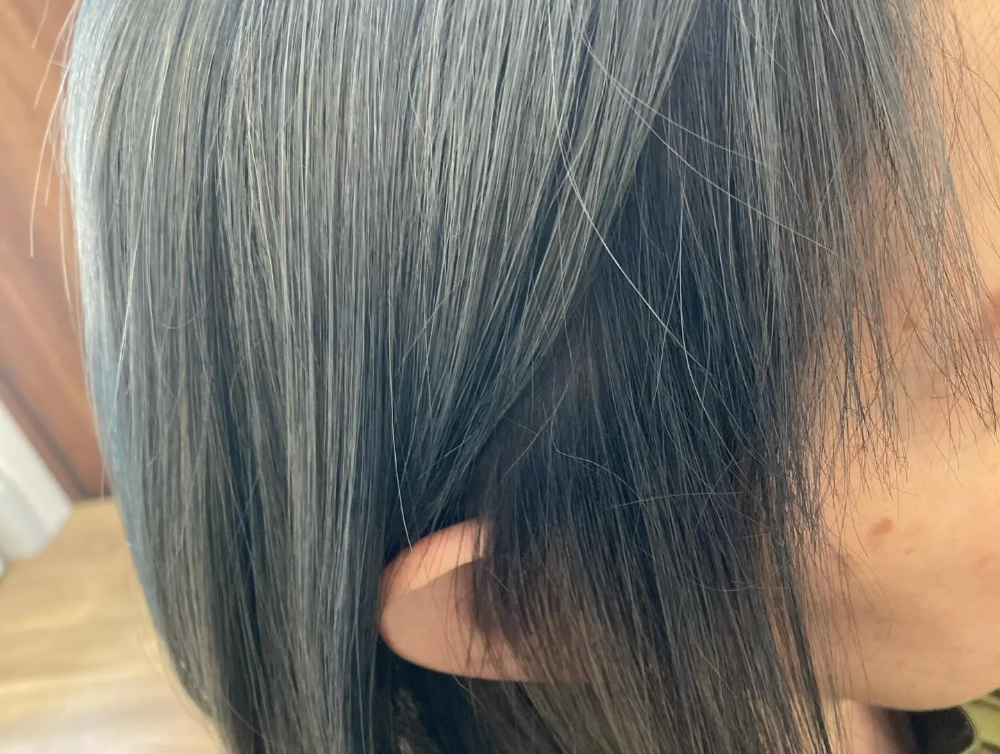 ファッションカラーで白髪染め✨