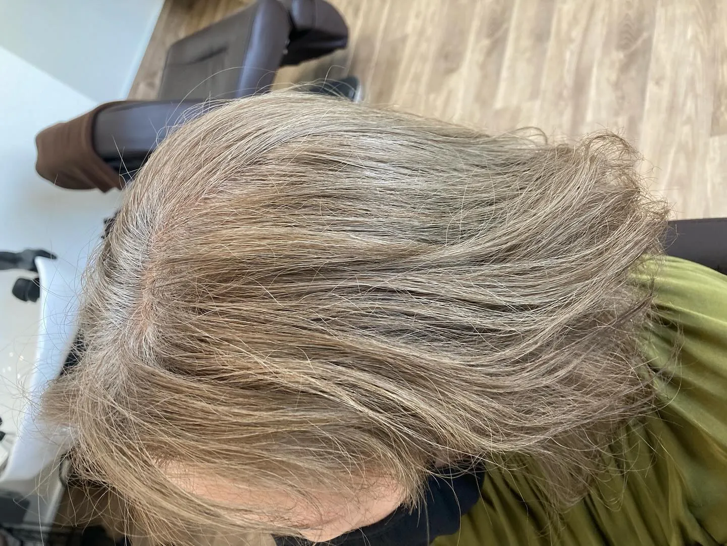 ファッションカラーで白髪染め✨